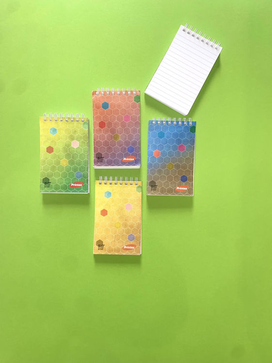 Picture of A703-SPIRAL NOTEBOOKS * PRINTEX WIDE LINES